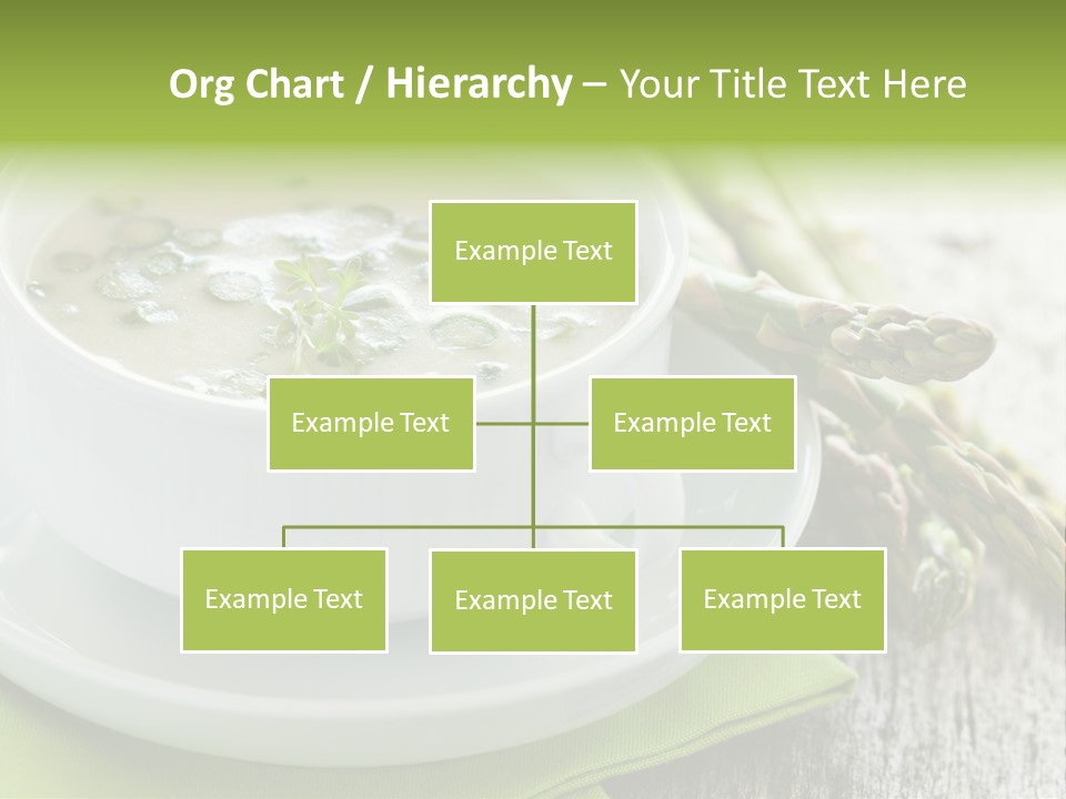 Asparagus Saison Fresh PowerPoint Template