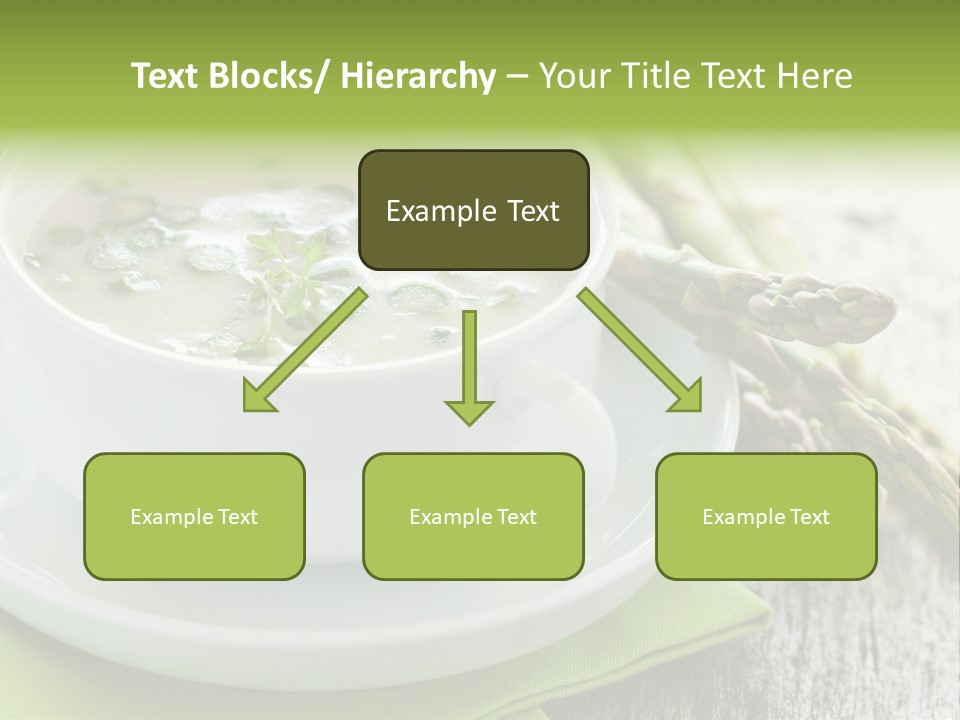 Asparagus Saison Fresh PowerPoint Template