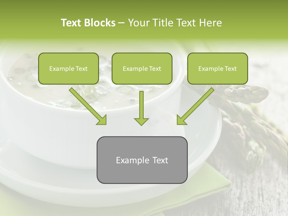 Asparagus Saison Fresh PowerPoint Template