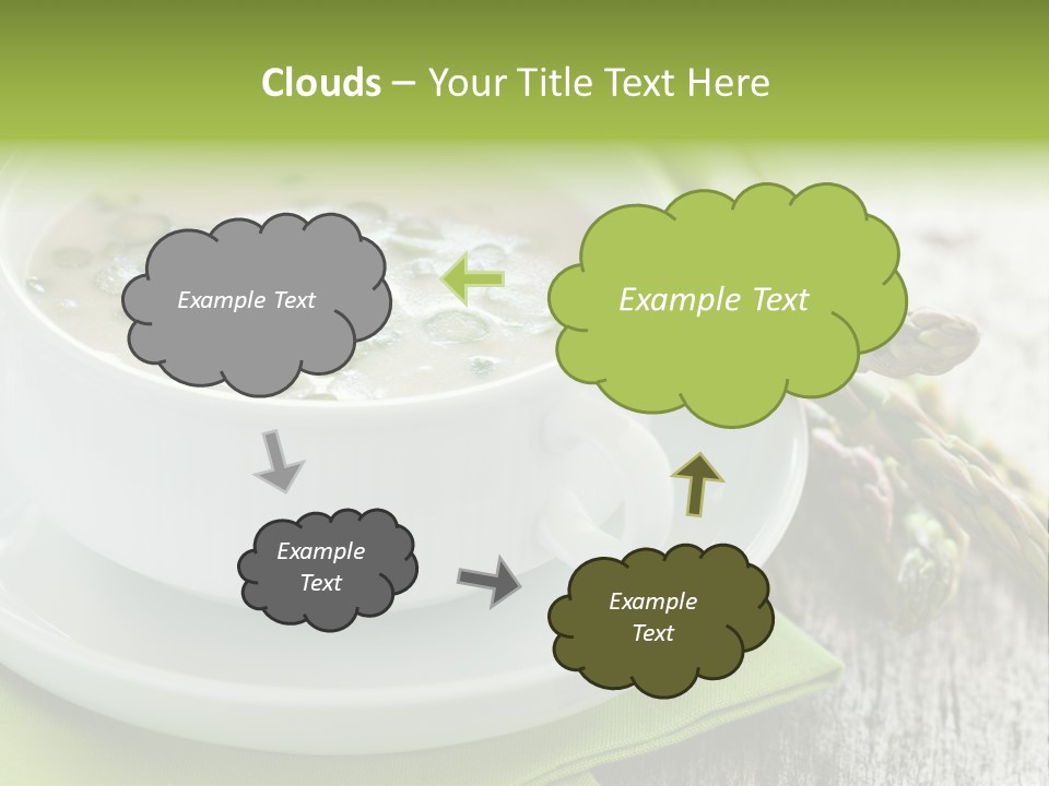 Asparagus Saison Fresh PowerPoint Template