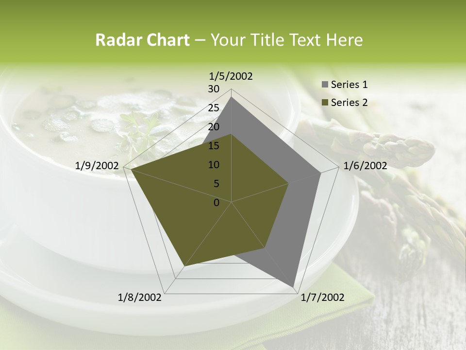 Asparagus Saison Fresh PowerPoint Template