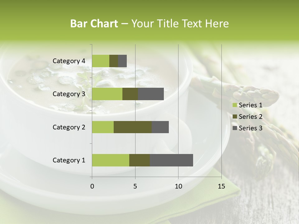 Asparagus Saison Fresh PowerPoint Template