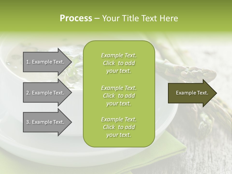 Asparagus Saison Fresh PowerPoint Template