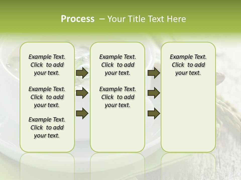 Asparagus Saison Fresh PowerPoint Template