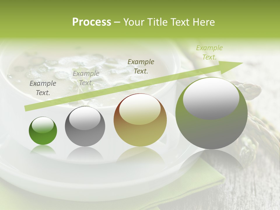 Asparagus Saison Fresh PowerPoint Template