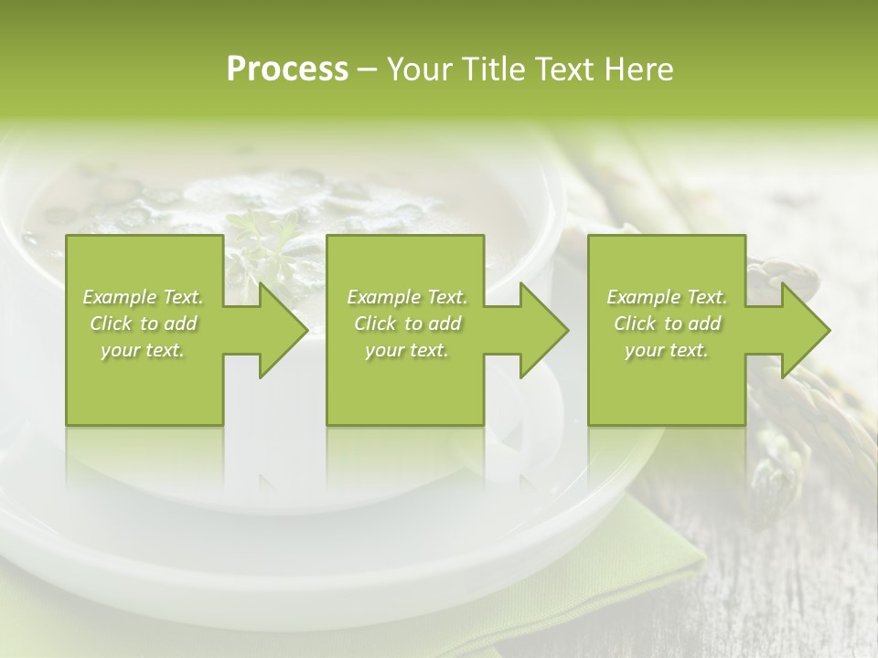 Asparagus Saison Fresh PowerPoint Template