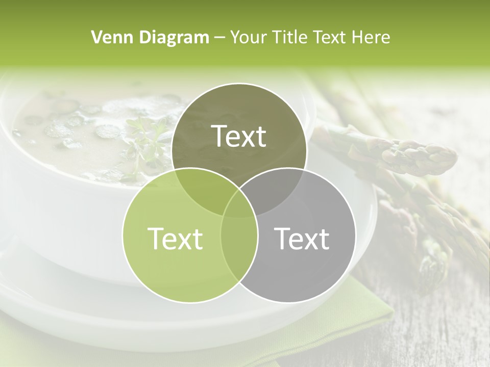 Asparagus Saison Fresh PowerPoint Template