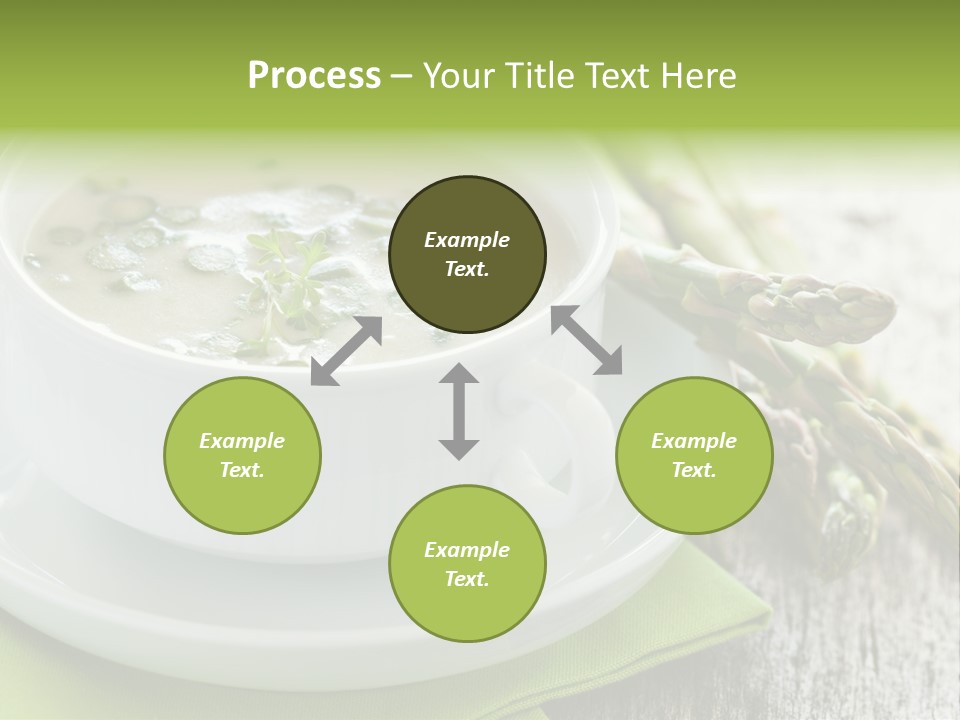Asparagus Saison Fresh PowerPoint Template