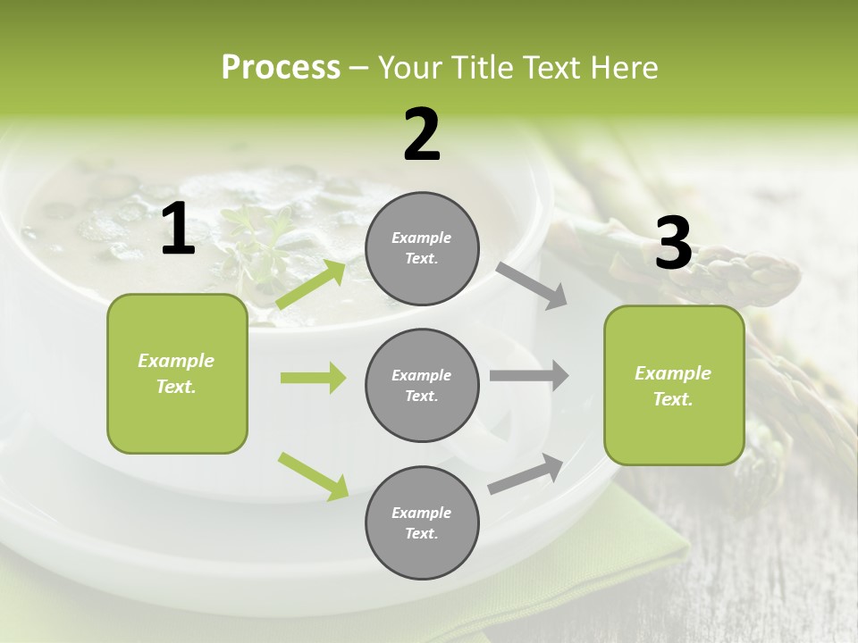 Asparagus Saison Fresh PowerPoint Template