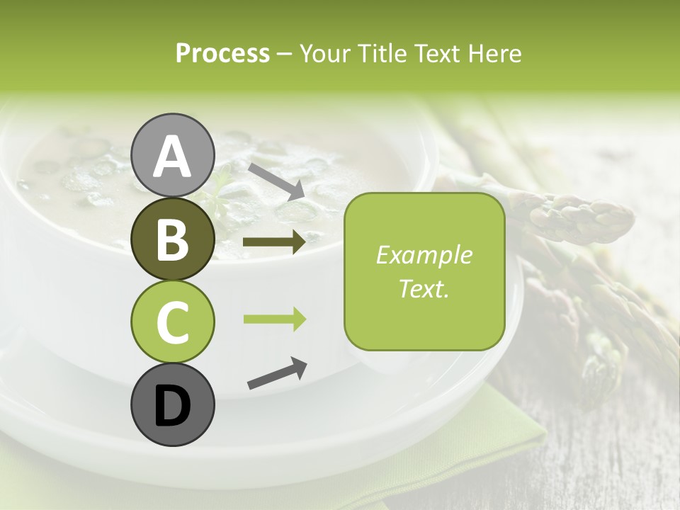 Asparagus Saison Fresh PowerPoint Template