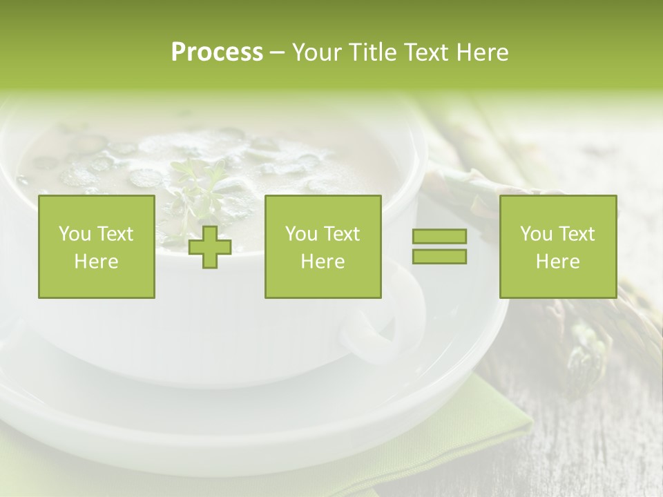 Asparagus Saison Fresh PowerPoint Template