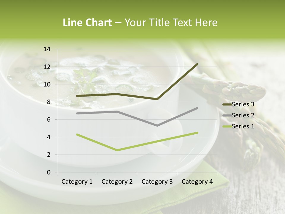 Asparagus Saison Fresh PowerPoint Template