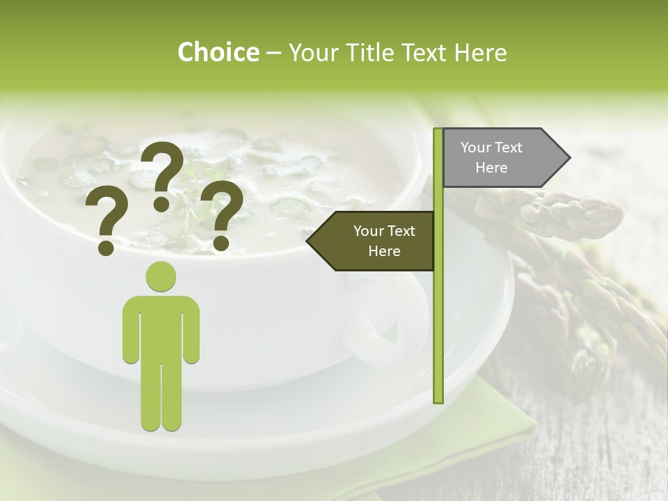 Asparagus Saison Fresh PowerPoint Template