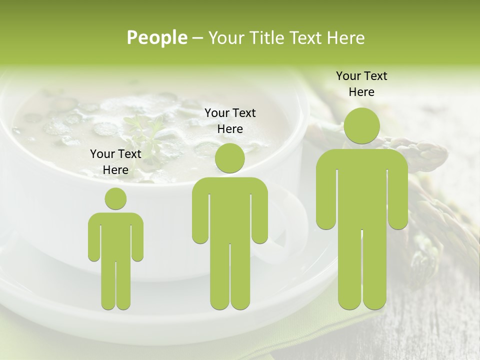 Asparagus Saison Fresh PowerPoint Template