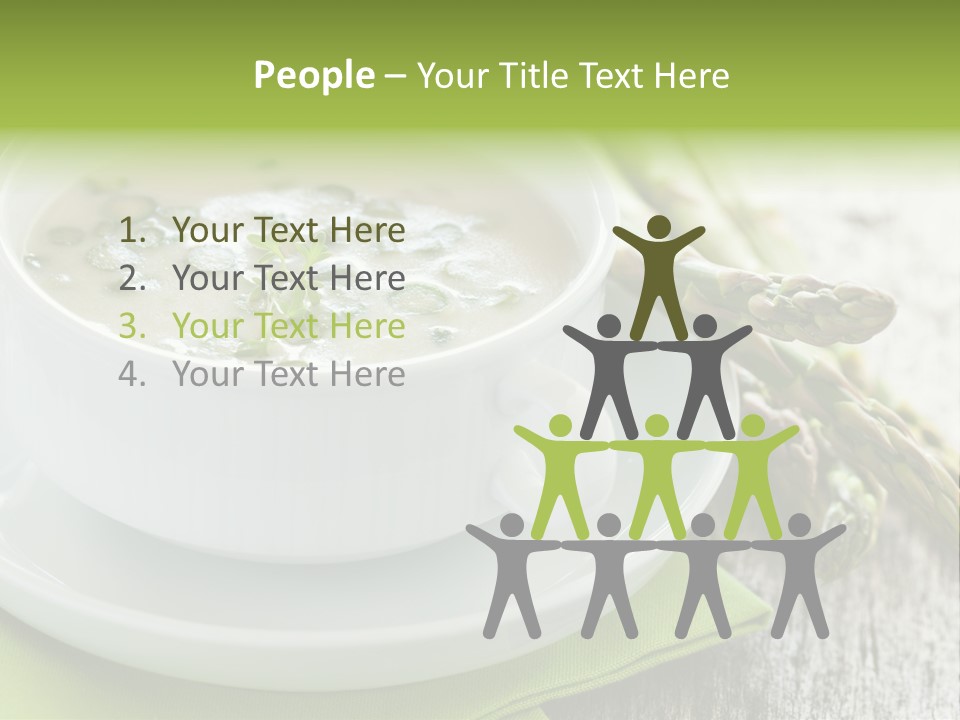 Asparagus Saison Fresh PowerPoint Template