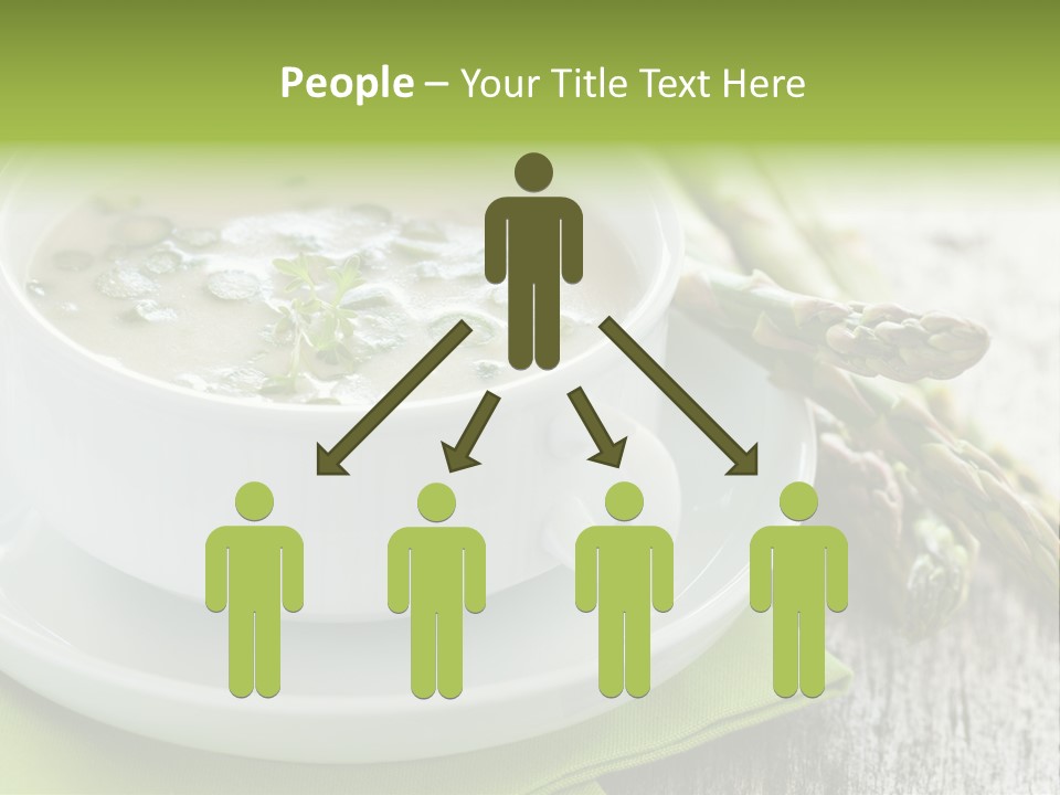 Asparagus Saison Fresh PowerPoint Template
