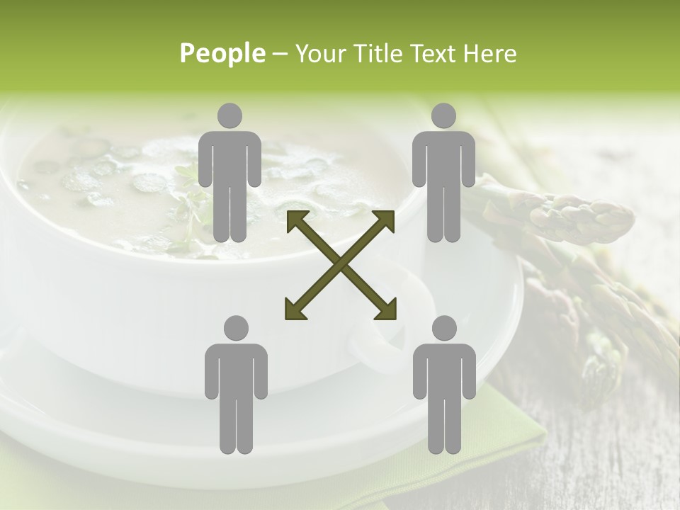 Asparagus Saison Fresh PowerPoint Template