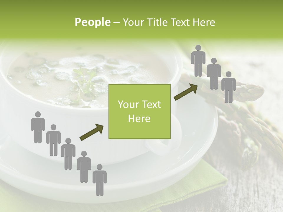 Asparagus Saison Fresh PowerPoint Template