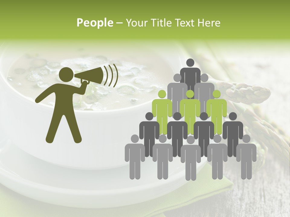 Asparagus Saison Fresh PowerPoint Template