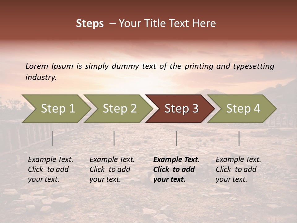 Monument Square Kingdom PowerPoint Template