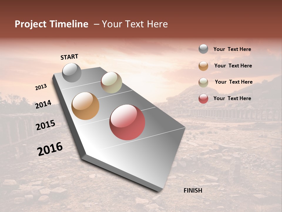 Monument Square Kingdom PowerPoint Template