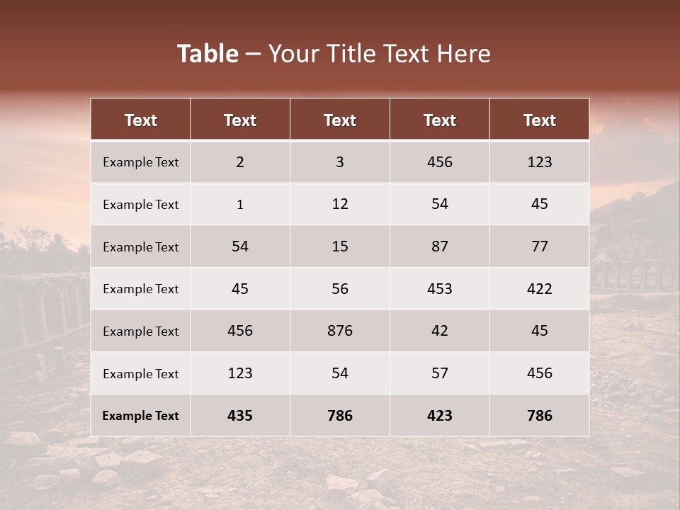 Monument Square Kingdom PowerPoint Template