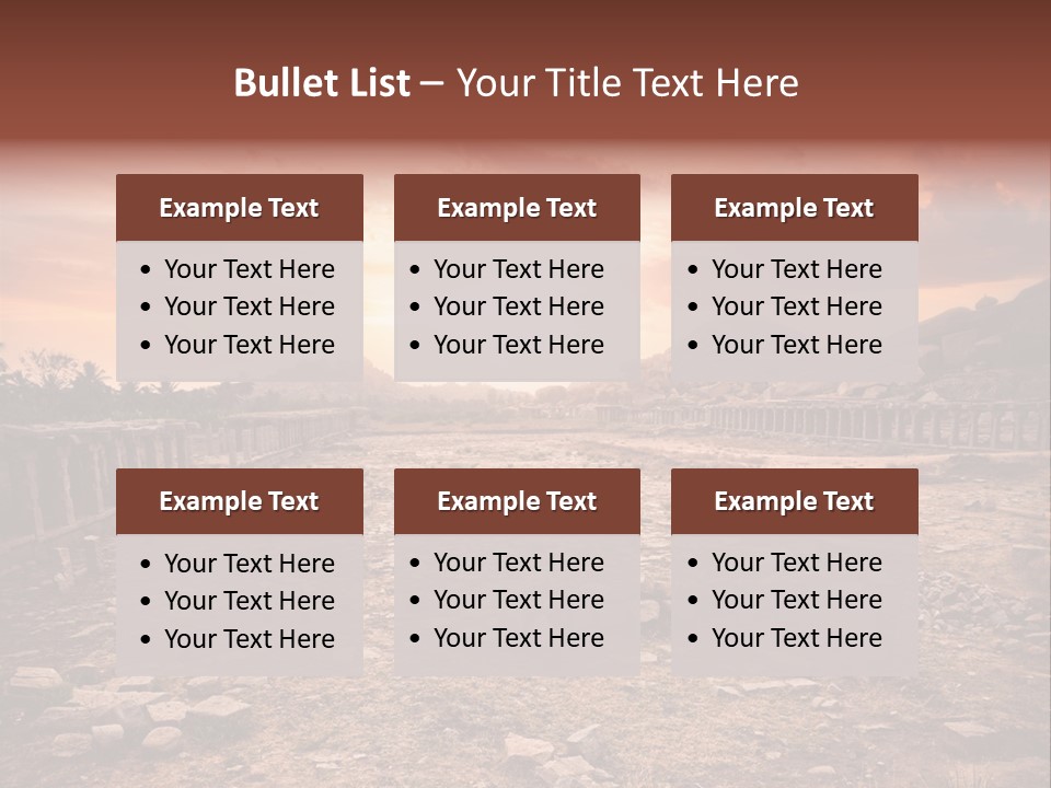 Monument Square Kingdom PowerPoint Template