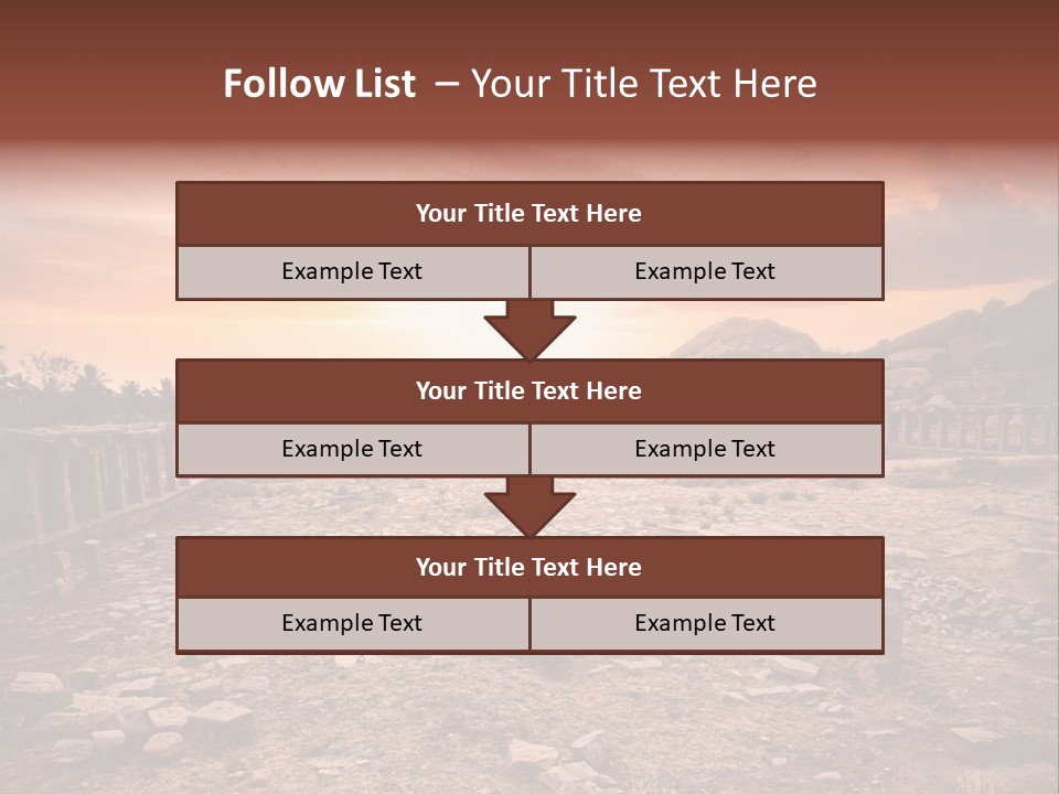 Monument Square Kingdom PowerPoint Template