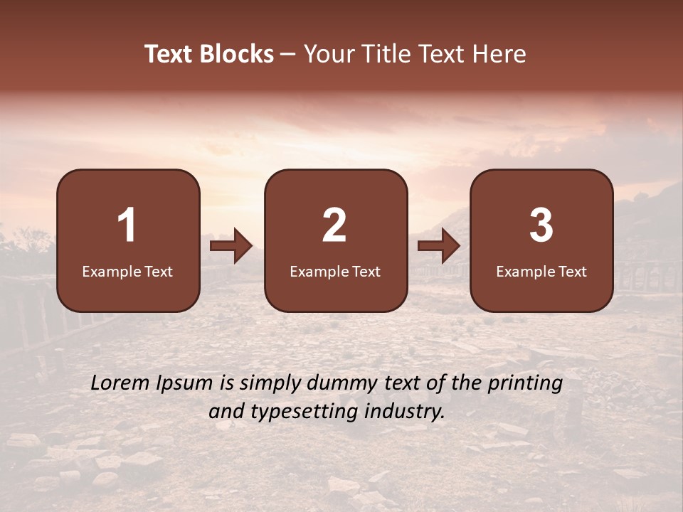 Monument Square Kingdom PowerPoint Template