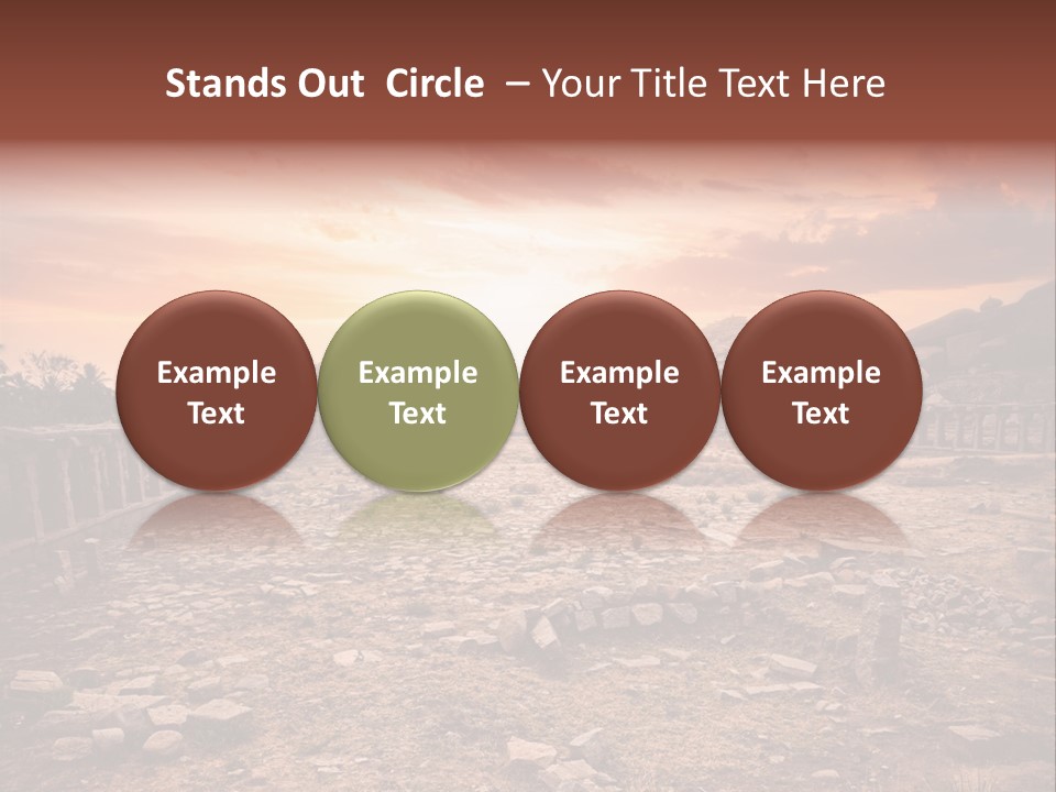 Monument Square Kingdom PowerPoint Template