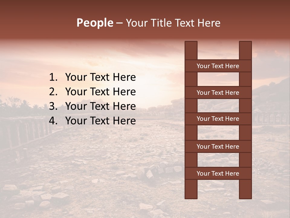 Monument Square Kingdom PowerPoint Template