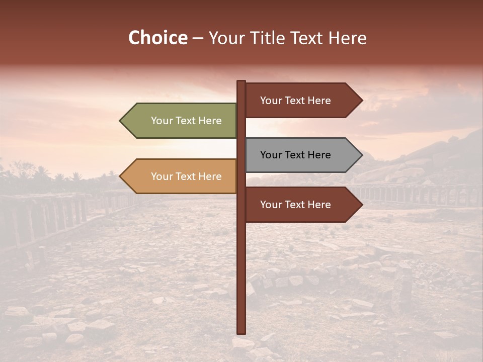 Monument Square Kingdom PowerPoint Template
