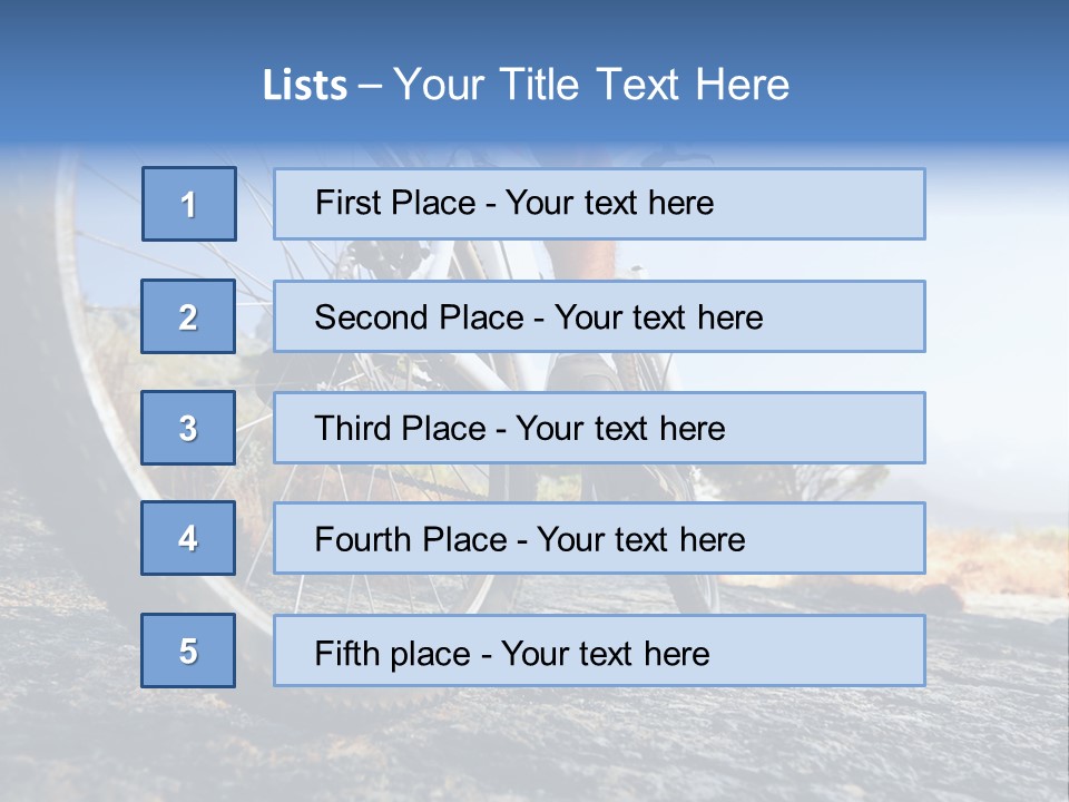 Ride Fun Nature PowerPoint Template