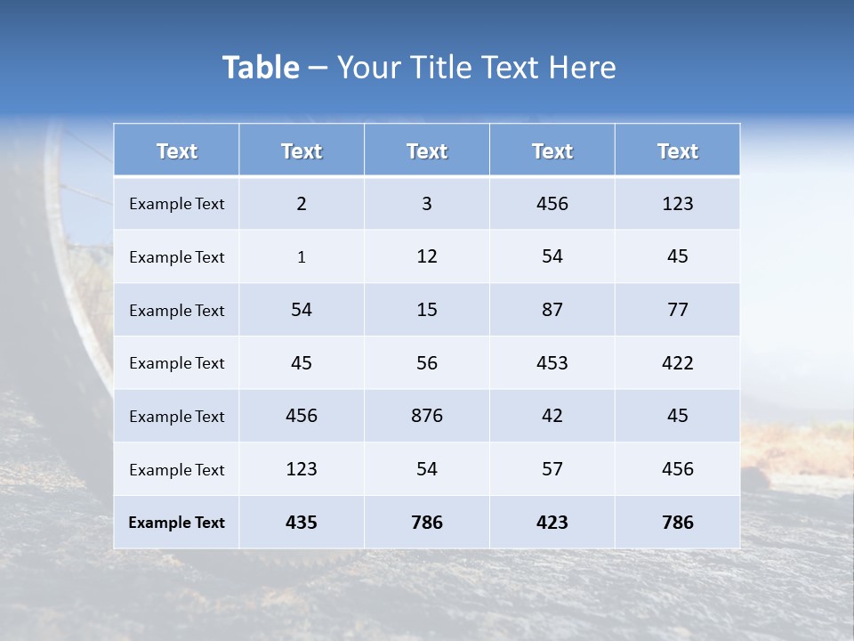 Ride Fun Nature PowerPoint Template