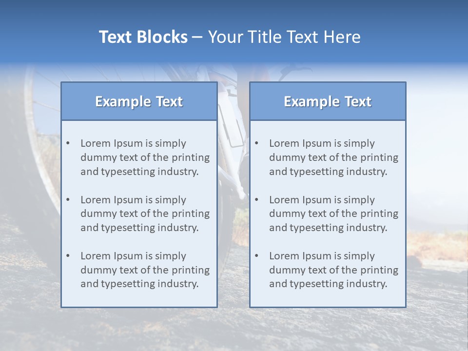 Ride Fun Nature PowerPoint Template