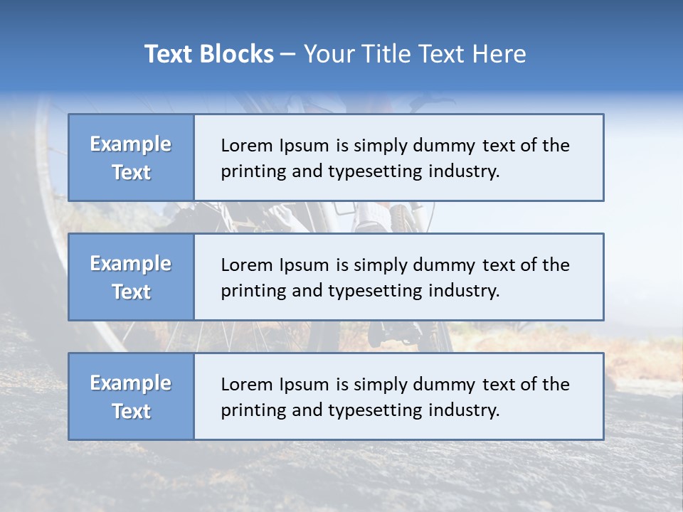 Ride Fun Nature PowerPoint Template