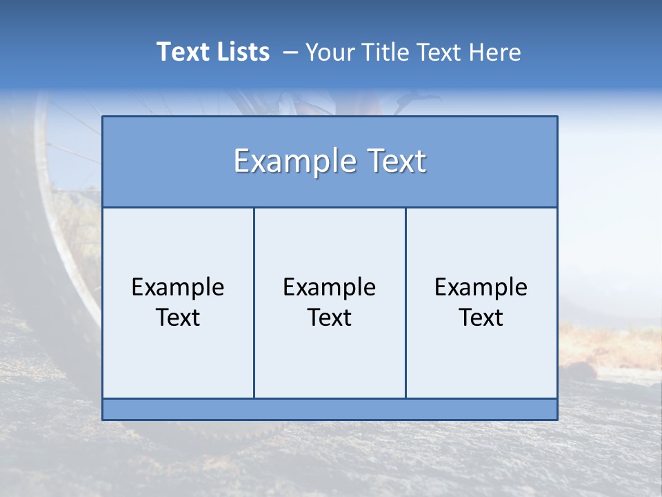 Ride Fun Nature PowerPoint Template