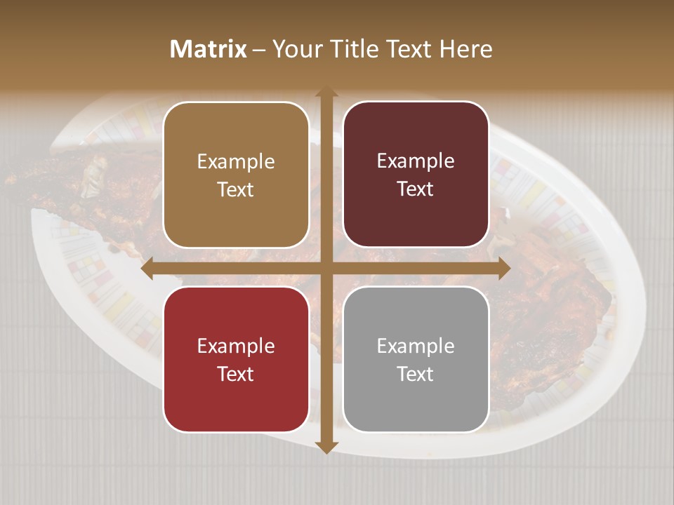 Fall Fire Pan PowerPoint Template