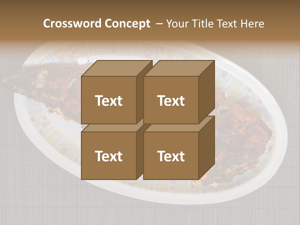 Fall Fire Pan PowerPoint Template