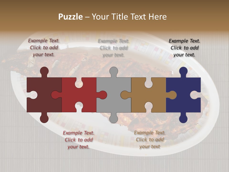 Fall Fire Pan PowerPoint Template