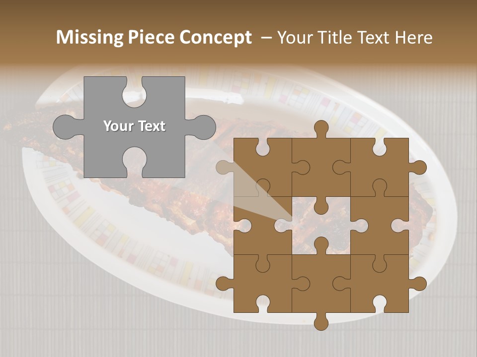 Fall Fire Pan PowerPoint Template