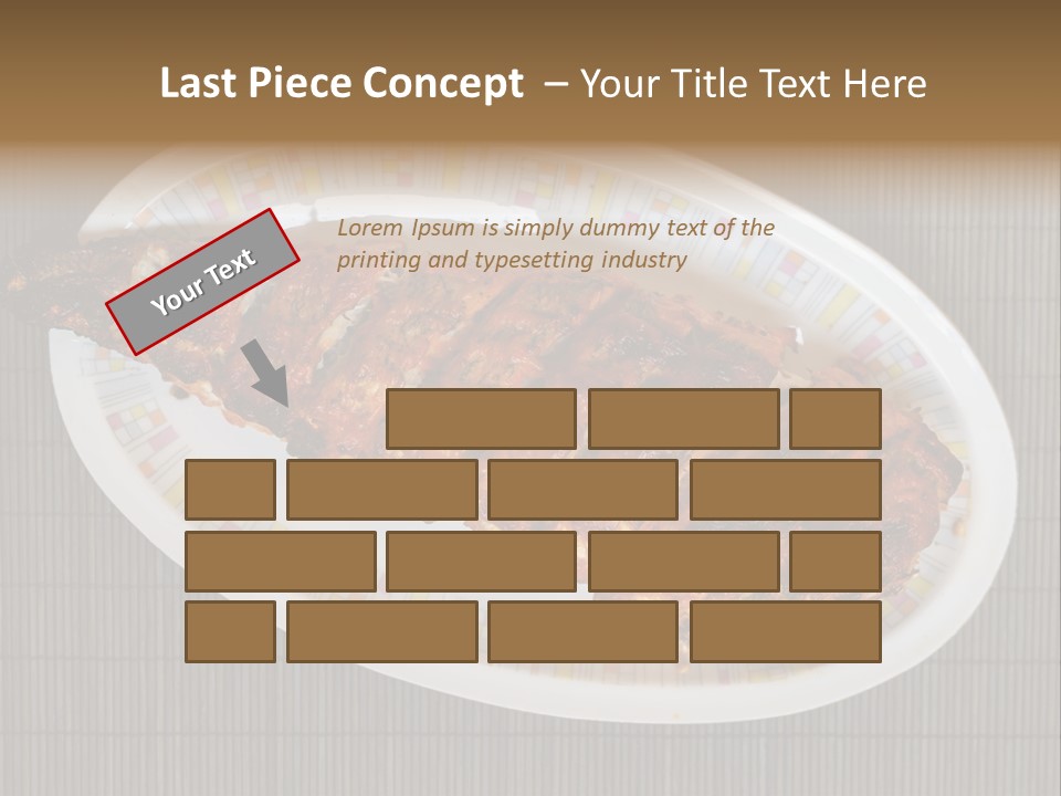 Fall Fire Pan PowerPoint Template