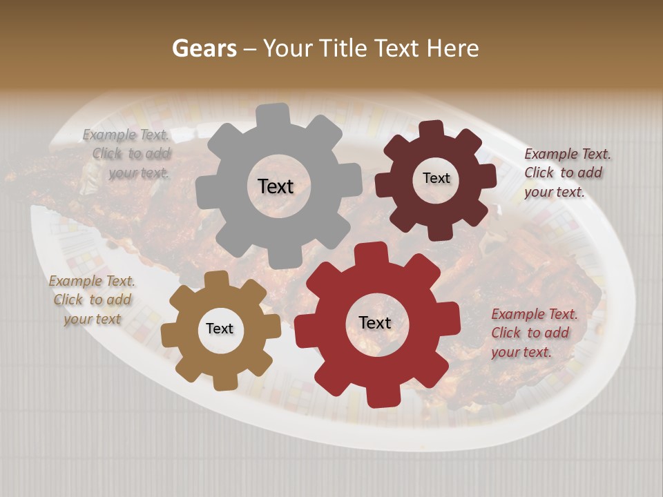 Fall Fire Pan PowerPoint Template