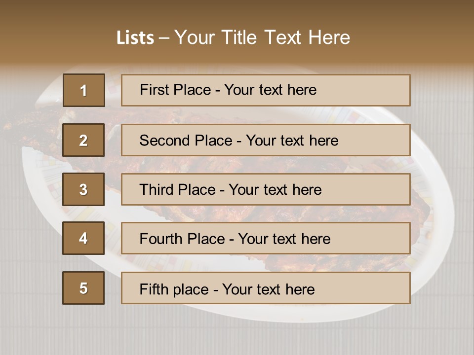 Fall Fire Pan PowerPoint Template