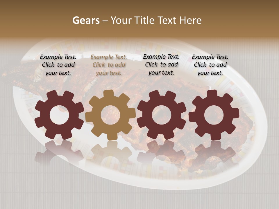 Fall Fire Pan PowerPoint Template