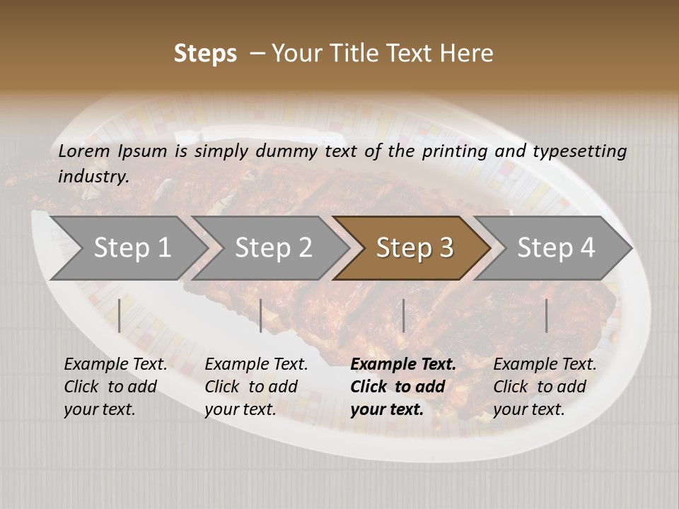 Fall Fire Pan PowerPoint Template