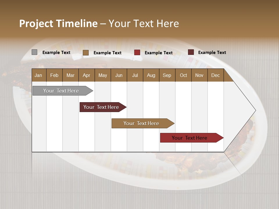 Fall Fire Pan PowerPoint Template
