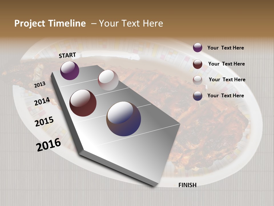 Fall Fire Pan PowerPoint Template