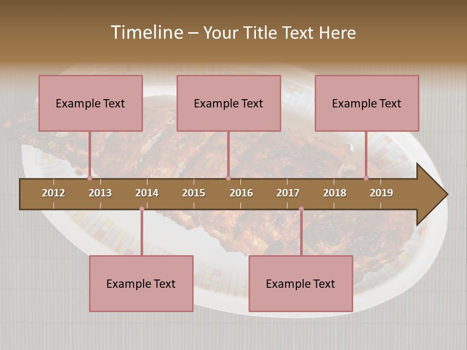 Fall Fire Pan PowerPoint Template
