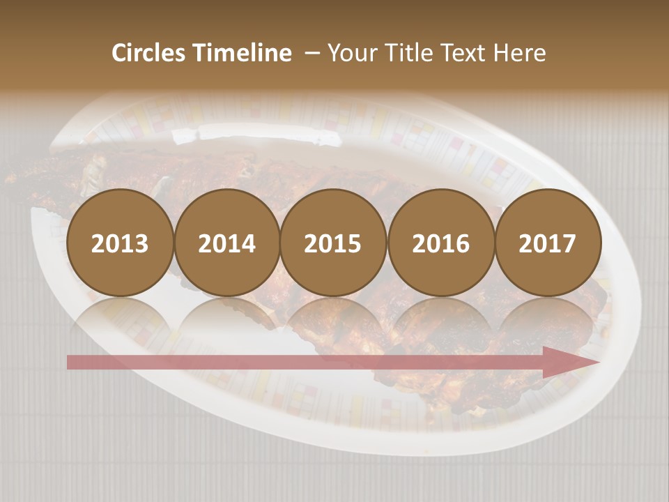 Fall Fire Pan PowerPoint Template